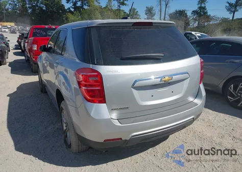 2017 Chevrolet Equinox Ls из США, поврежденный, VIN 2GNALBEK0H1515363